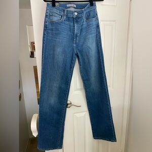 Joe’s High rise wide leg denim
